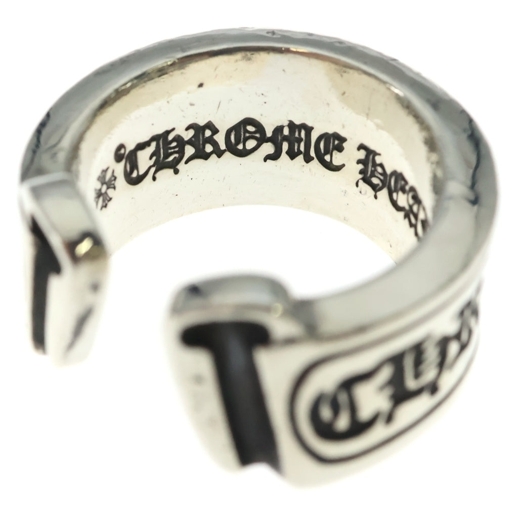 CHROME HEARTS(クロムハーツ) LG SCROLL LABEL ラージスクロールラベル リング シルバーBCA383