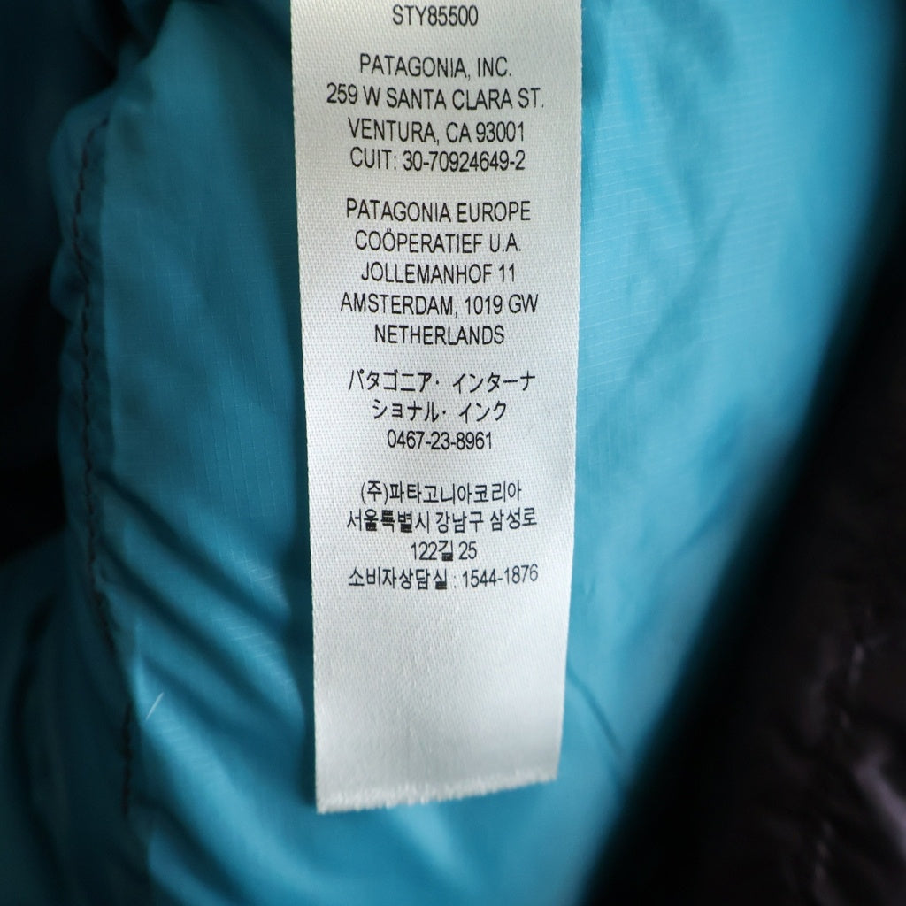 PATAGONIA(パタゴニア) 23AW FITZ ROY DOWN HOODY フィッツロイ ジップアップ フーデッド ダウンジャケット パープル/ブルー STY85500FA23