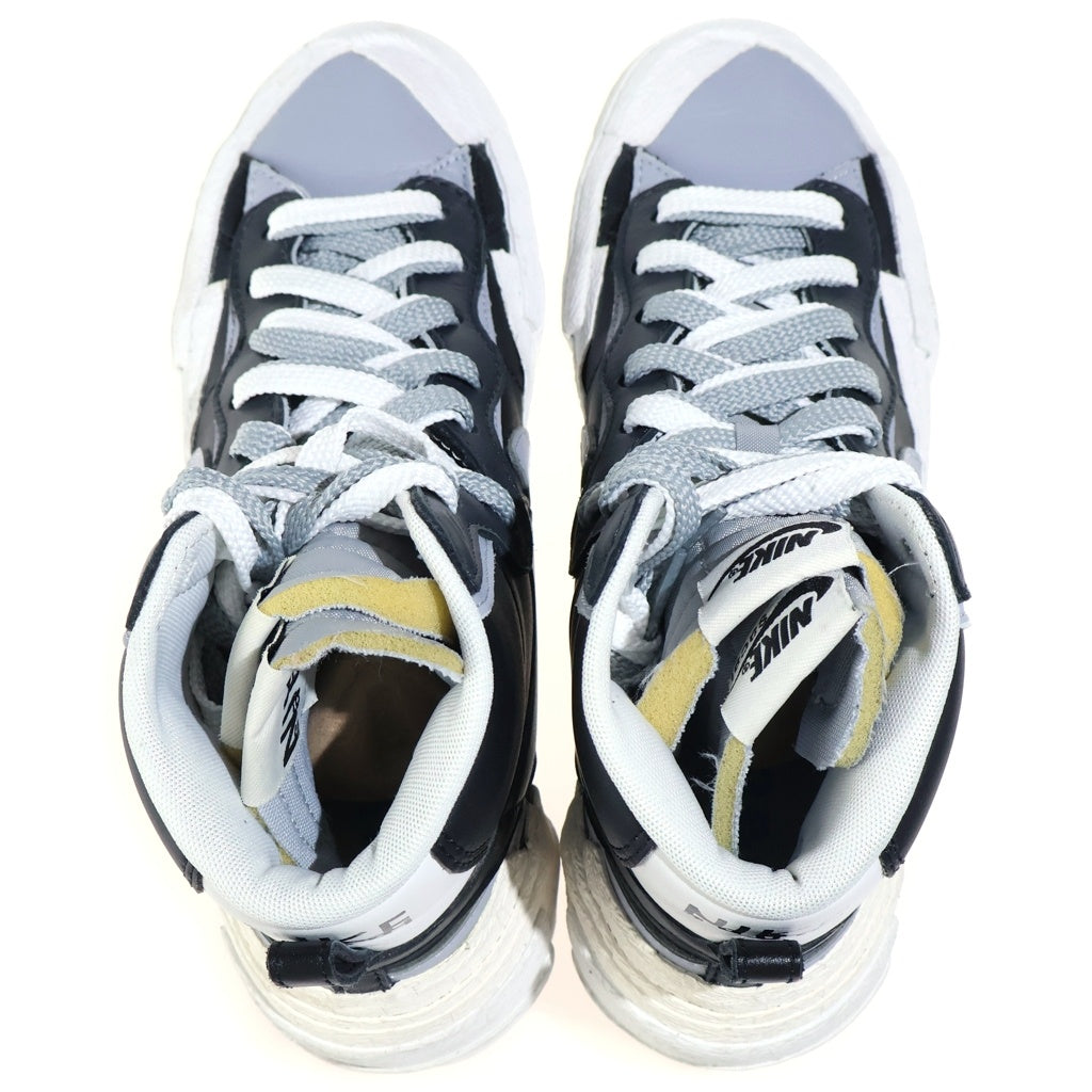 NIKE(ナイキ) ×SACAI BLAZER MID サカイ ブレザー ミッドカットスニーカー マルチ US8.5/26.5cm BV0072-002