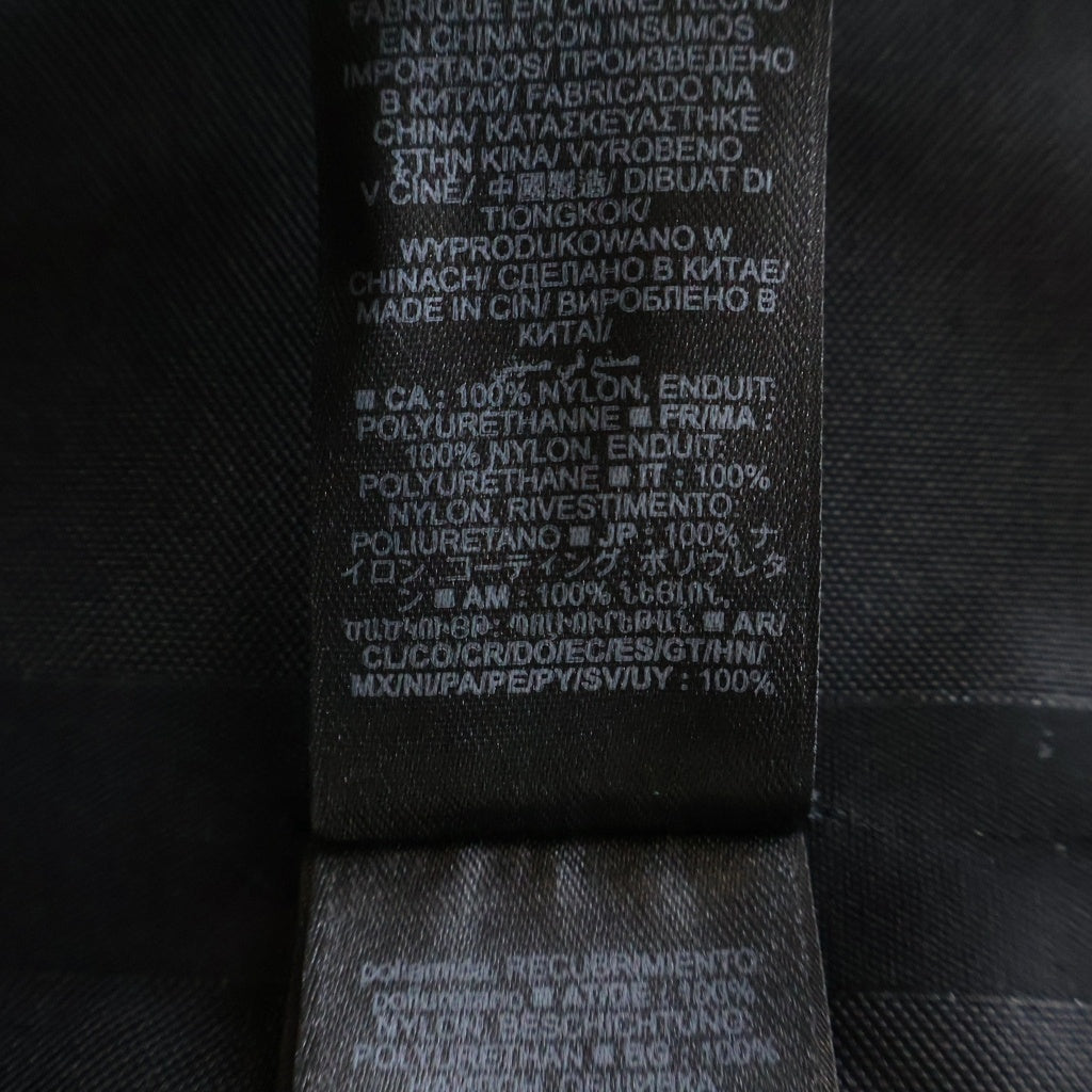 Yeezy Gap Engineered by Balenciaga(イージー ギャップ エンジニアードバイ バレンシアガ) ナイロン コーチジャケット フーデッド Tカットパーカー ブラック 471273-00-1