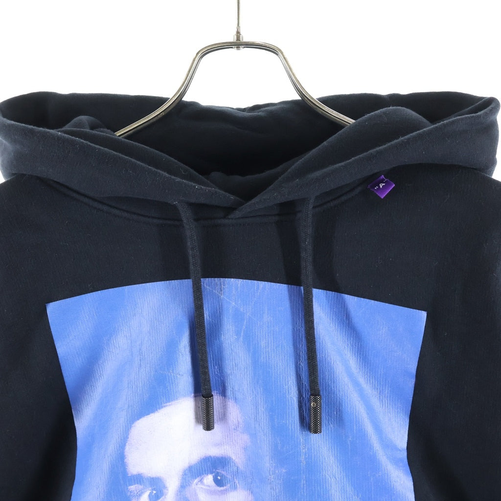 OFF-WHITE(オフホワイト) 18AW Diagonal Bernini Over Hoodie ダイアゴナル ベルニーニ 両面プリント スウェット プルオーバーパーカー フーディー ブラック OMBB037F18192011