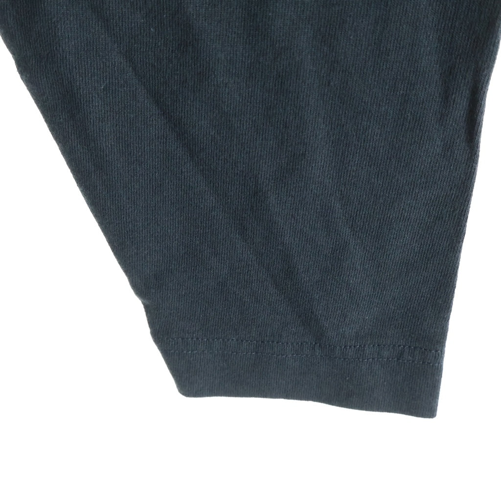 Yeezy Gap Engineered by Balenciaga(イージー ギャップ エンジニアードバイ バレンシアガ) Dove Long-Sleeve Tee ドーヴ ロゴプリント モックネック長袖Tシャツ カットソー グリーン 471305-02-1