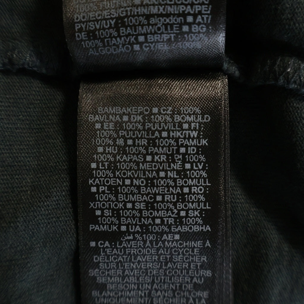 Yeezy Gap Engineered by Balenciaga(イージー ギャップ エンジニアードバイ バレンシアガ) Dove Long-Sleeve Tee ドーヴ ロゴプリント モックネック長袖Tシャツ カットソー グリーン 471305-02-1
