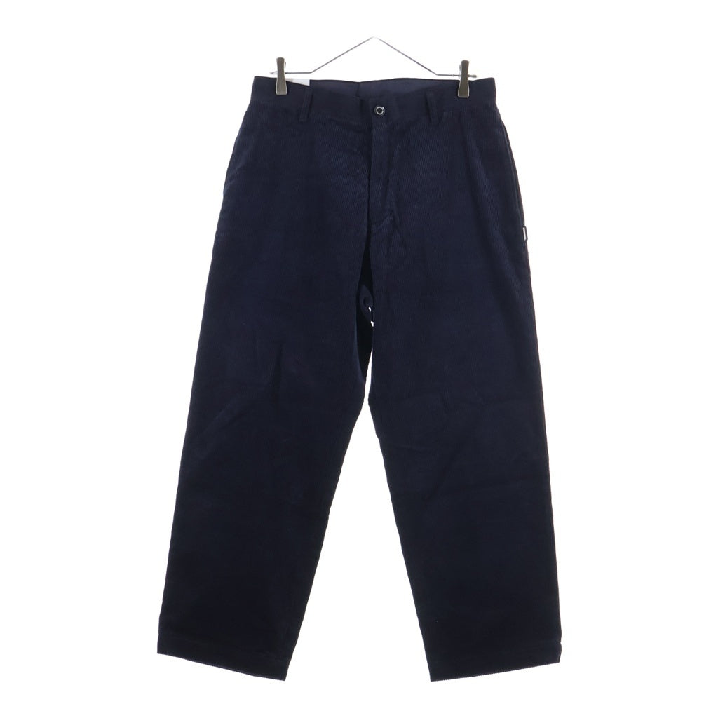 NEIGHBORHOOD(ネイバーフッド) 25AW CORDUROY PLAIN PANTS コーデュロイ プレーンスラックスパンツ ネイビー 252ZANH-PTM05