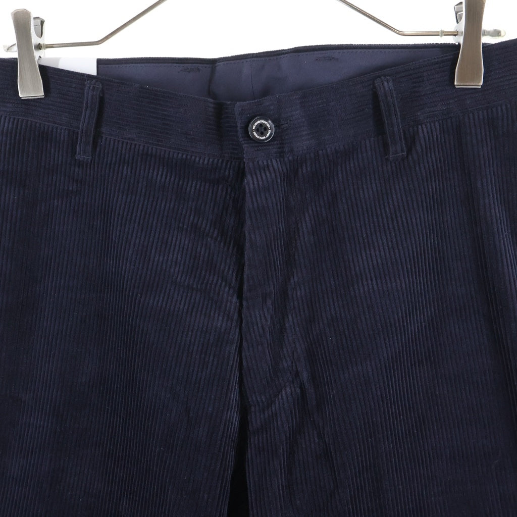 NEIGHBORHOOD(ネイバーフッド) 25AW CORDUROY PLAIN PANTS コーデュロイ プレーンスラックスパンツ ネイビー 252ZANH-PTM05