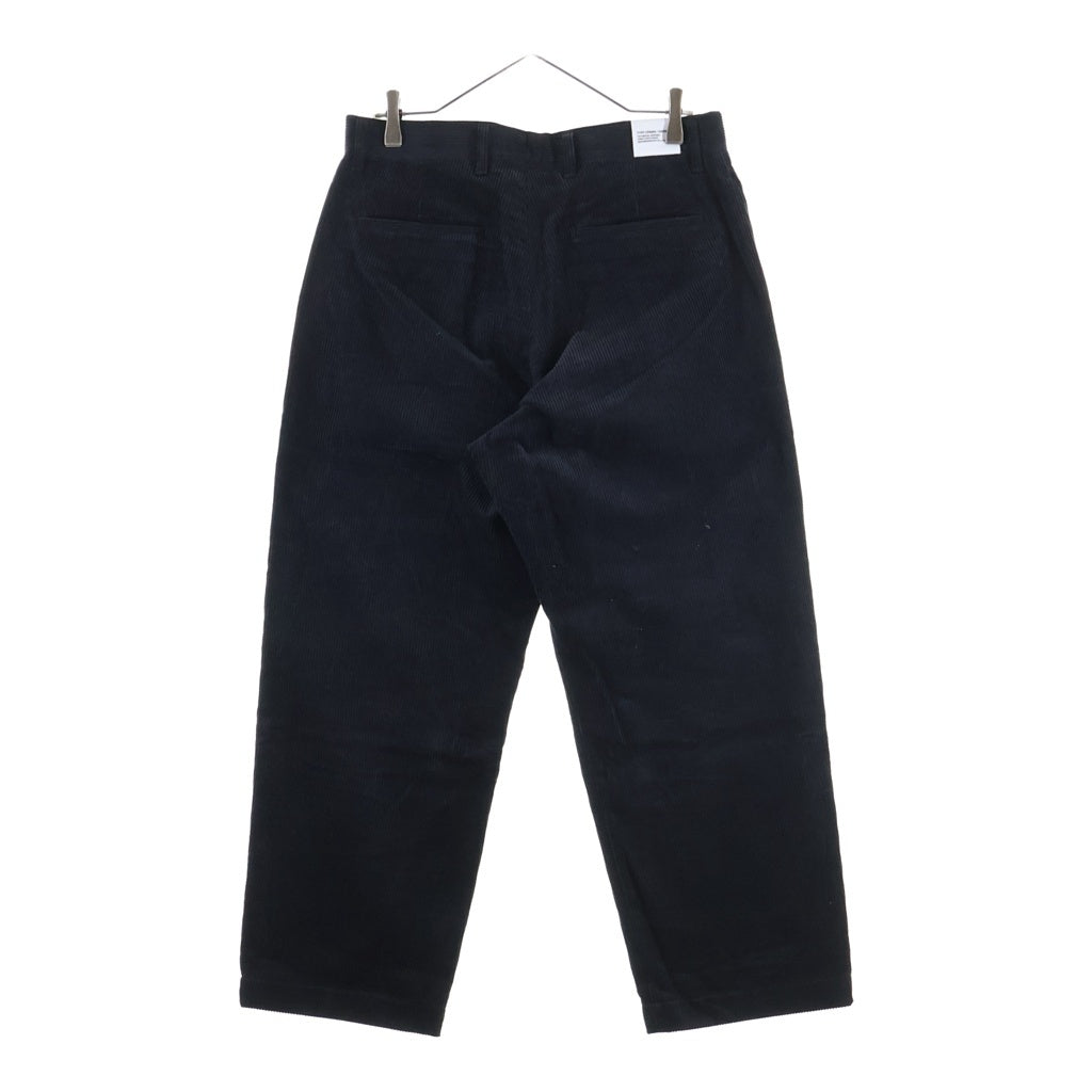NEIGHBORHOOD(ネイバーフッド) 25AW CORDUROY PLAIN PANTS コーデュロイ プレーンスラックスパンツ ブラック 252ZANH-PTM05