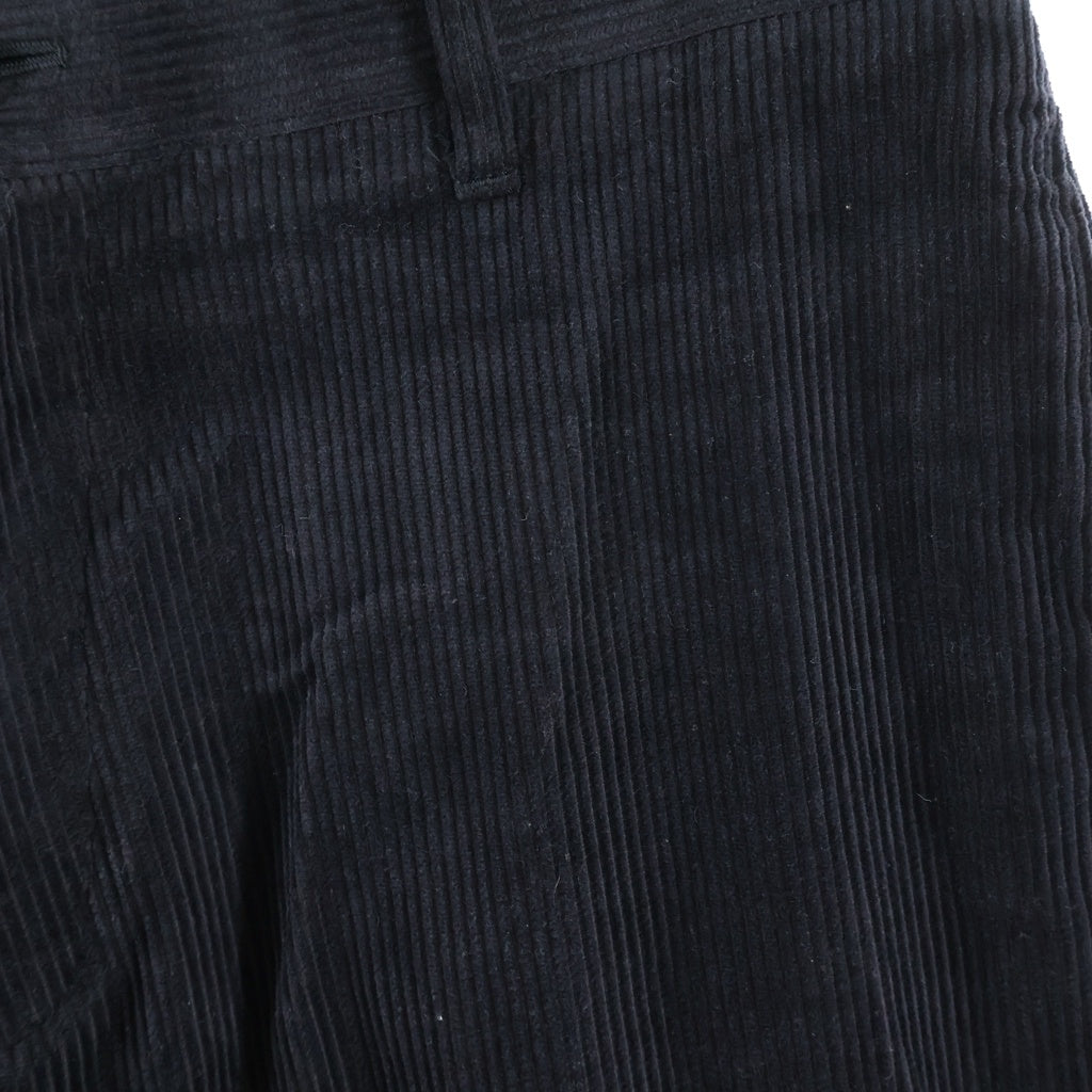 NEIGHBORHOOD(ネイバーフッド) 25AW CORDUROY PLAIN PANTS コーデュロイ プレーンスラックスパンツ ブラック 252ZANH-PTM05