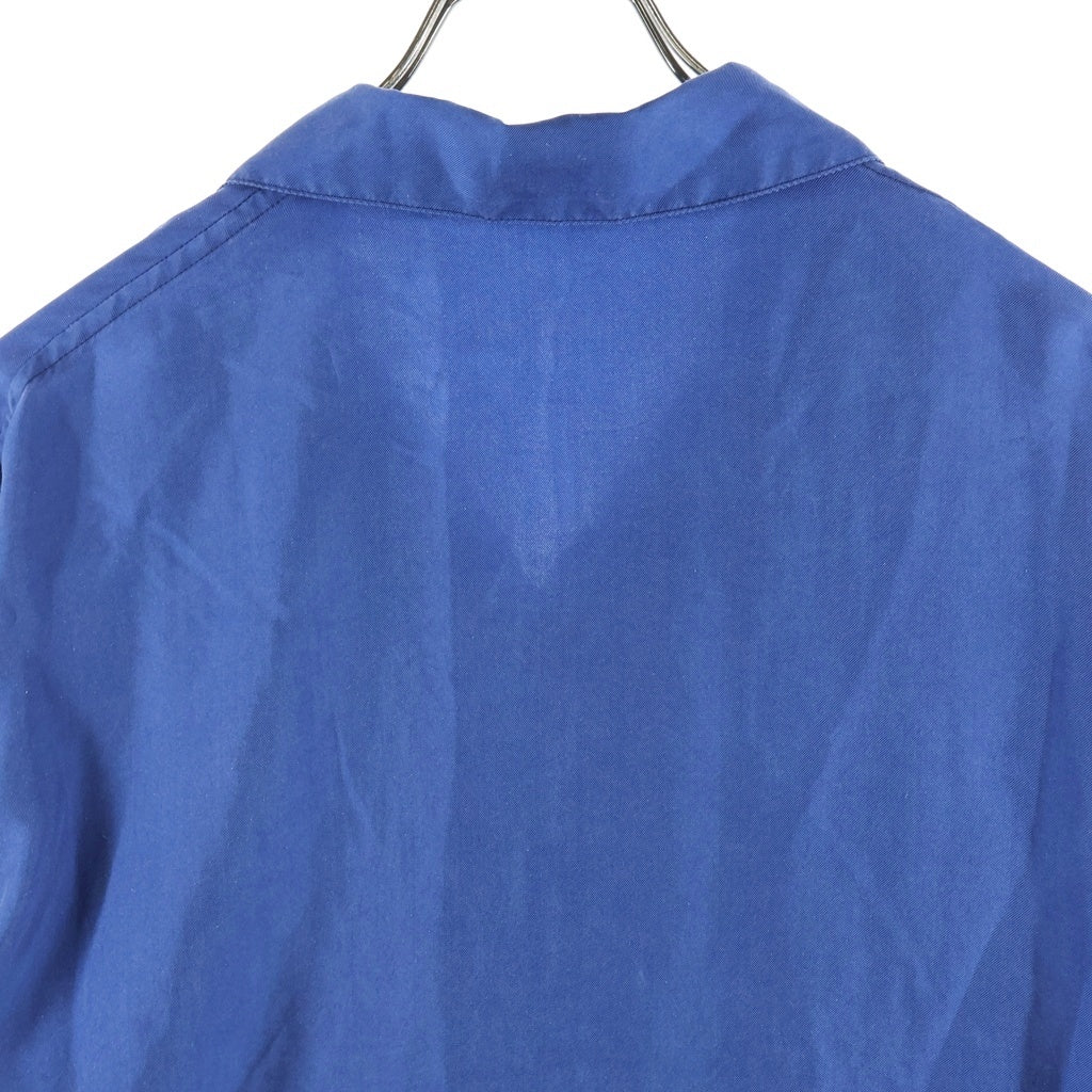 Porter Classic(ポータークラシック) H/W INDIGO SILK LONG SHIRT 藍染 長袖シルクシャツ ブルー PC-024-3935