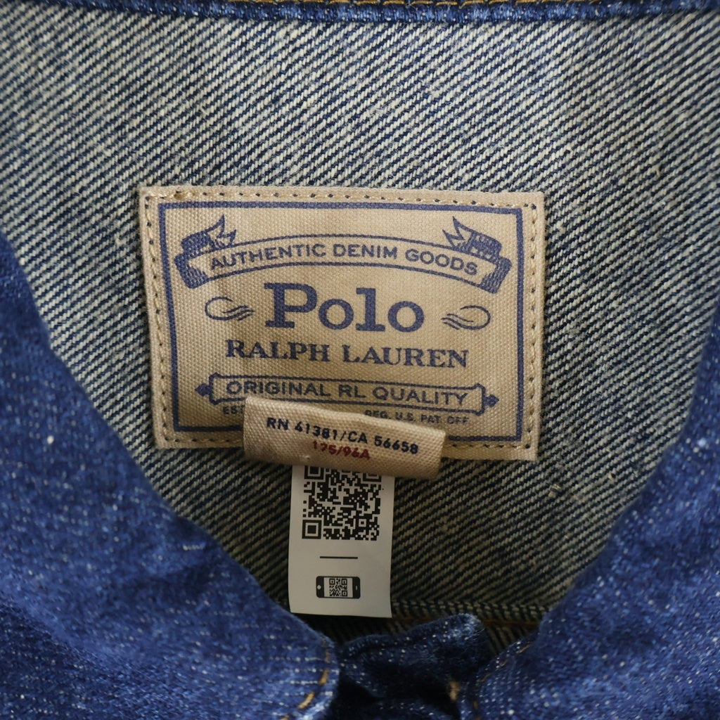 POLO RALPH LAUREN(ポロラルフローレン) DENIM TRUCKER JACKET デニムトラッカージャケット Gジャン インディゴ