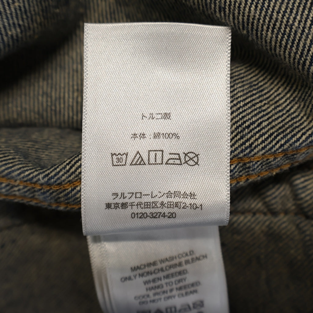 POLO RALPH LAUREN(ポロラルフローレン) DENIM TRUCKER JACKET デニムトラッカージャケット Gジャン インディゴ