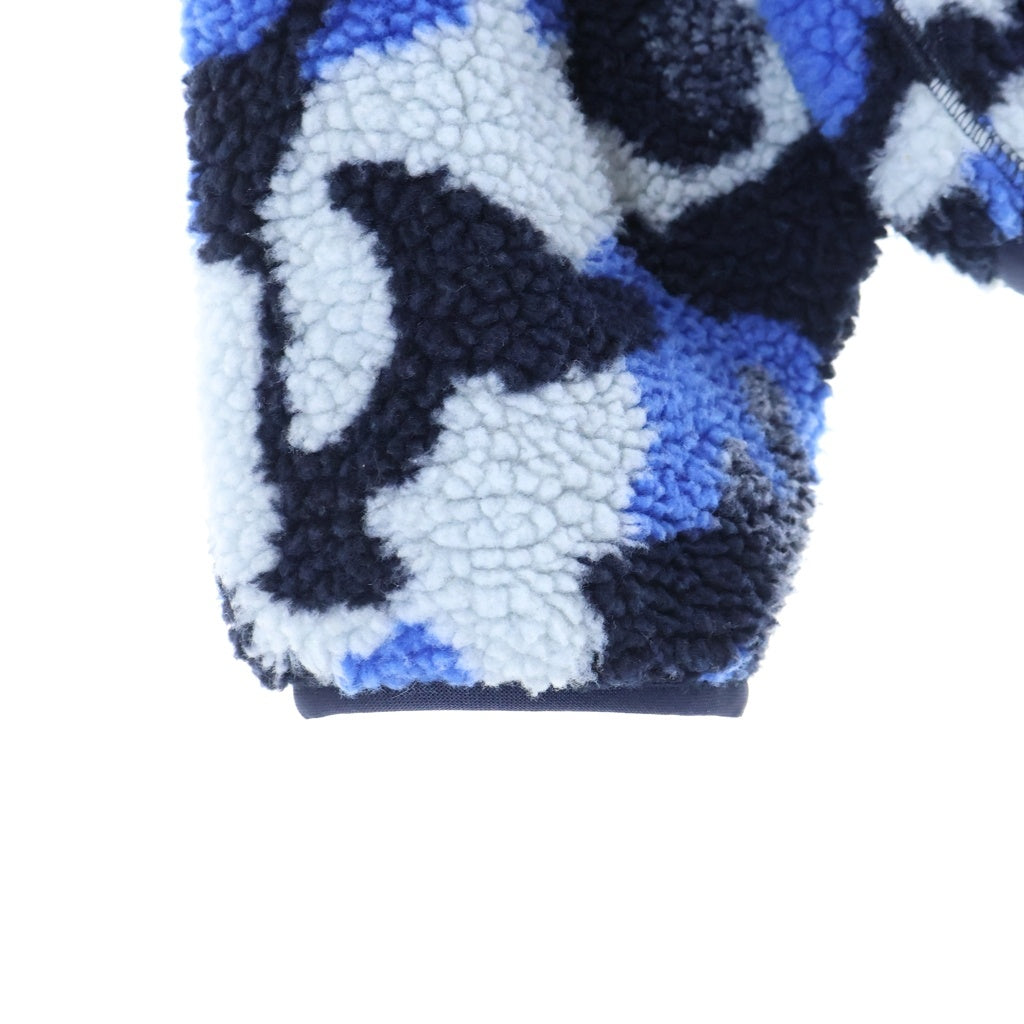 Palace Skateboards(パレススケートボーズ) 24AW TEDDY FLEECE JACKET BLUE CAMO テディ ジップアップフリースジャケット ブルーカモ P26JK012