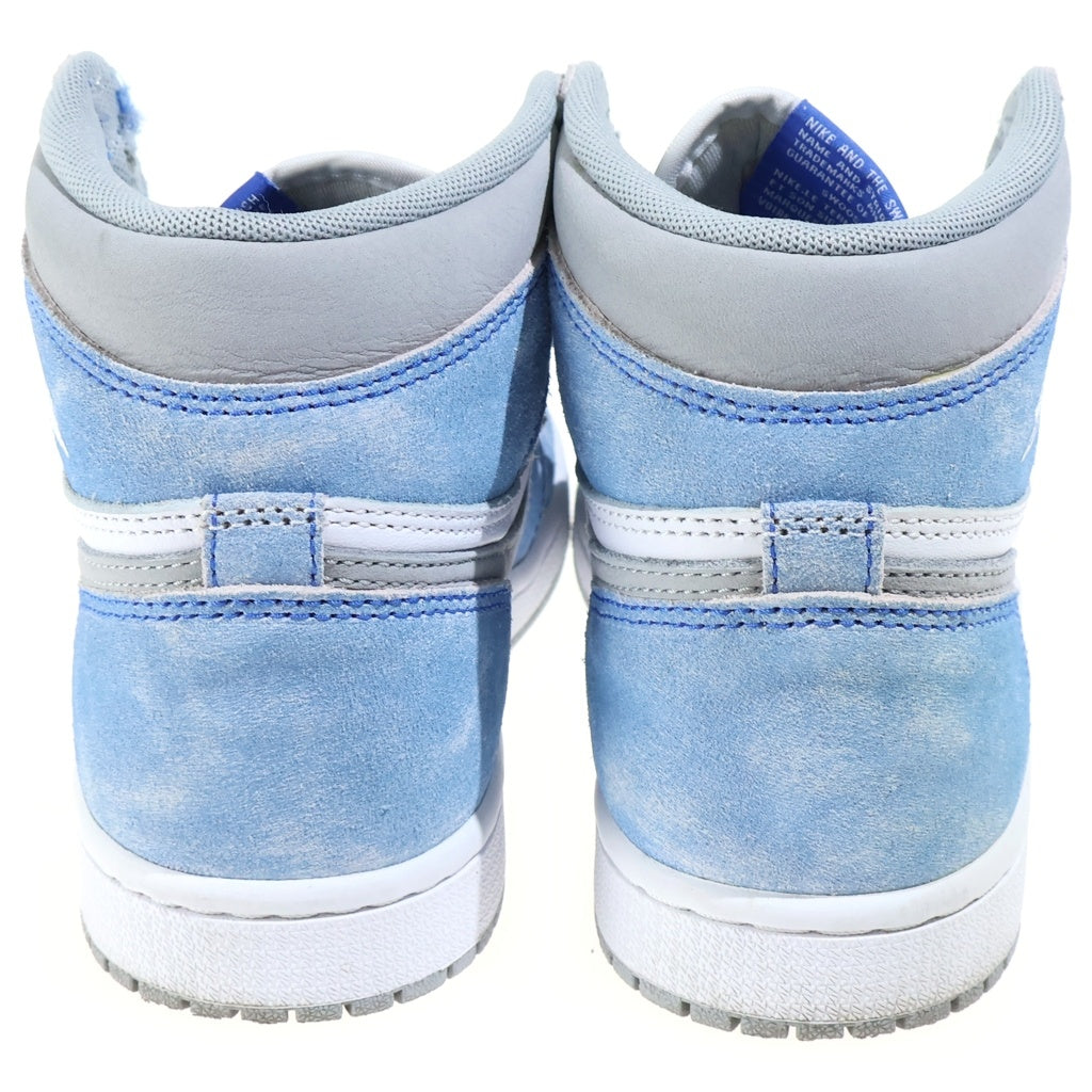 NIKE(ナイキ) AIR JORDAN 1 HIGH OG HYPER ROYAL エアジョーダン1 ハイパーロイヤル ハイカットスニーカー レディース ライトブルー/ホワイト US4.5/23.5cm 555088-402