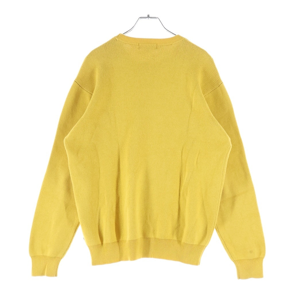 SUPREME(シュプリーム) 15AW Child of Hell Sweater チルドオブヘル フロントデザイン クルーネックニットセーター イエロー