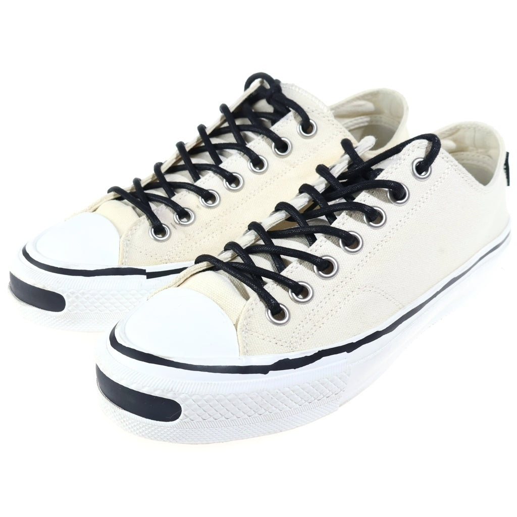 KAMIYA(カミヤ) JOEY VULCANIZED SNEAKERS ジョーイ ヴァルカナイズ ローカットスニーカー アイボリー G13FW701