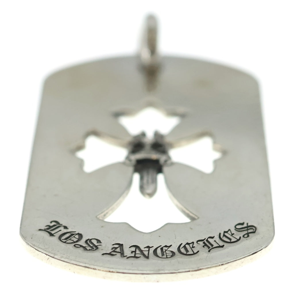 CHROME HEARTS(クロムハーツ) D TAG LRG LTD LA限定 ラージドッグタグ ペンダントトップ シルバー