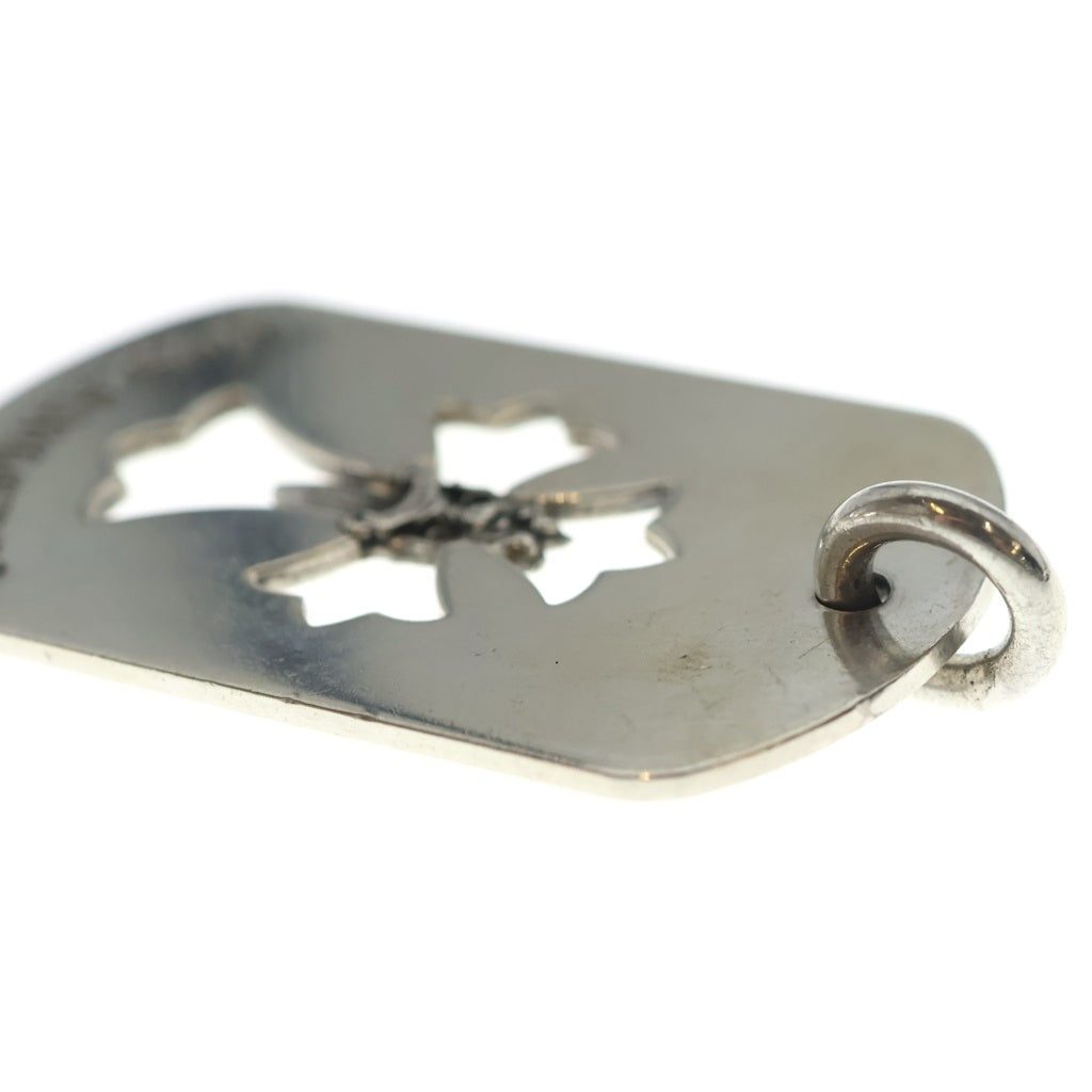 CHROME HEARTS(クロムハーツ) D TAG LRG LTD LA限定 ラージドッグタグ ペンダントトップ シルバー
