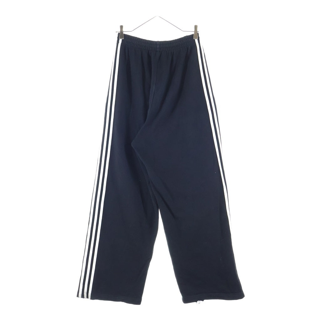 BALENCIAGA(バレンシアガ) 23SS ×adidas BAGGY SWEATPANT アディダス サイドライン バギースウェット トラックパンツ ブラック 723817 TNVN2