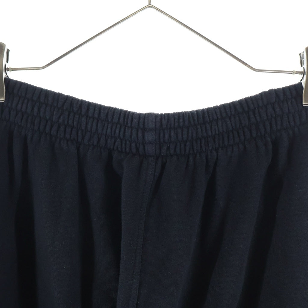 BALENCIAGA(バレンシアガ) 23SS ×adidas BAGGY SWEATPANT アディダス サイドライン バギースウェット トラックパンツ ブラック 723817 TNVN2