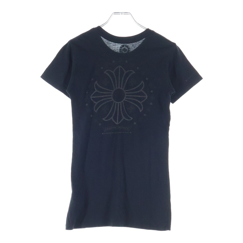 CHROME HEARTS(クロムハーツ) W CH PLUS S/S TEE CHプラスプリント クルーネック 半袖Tシャツ カットソー ブラック レディース