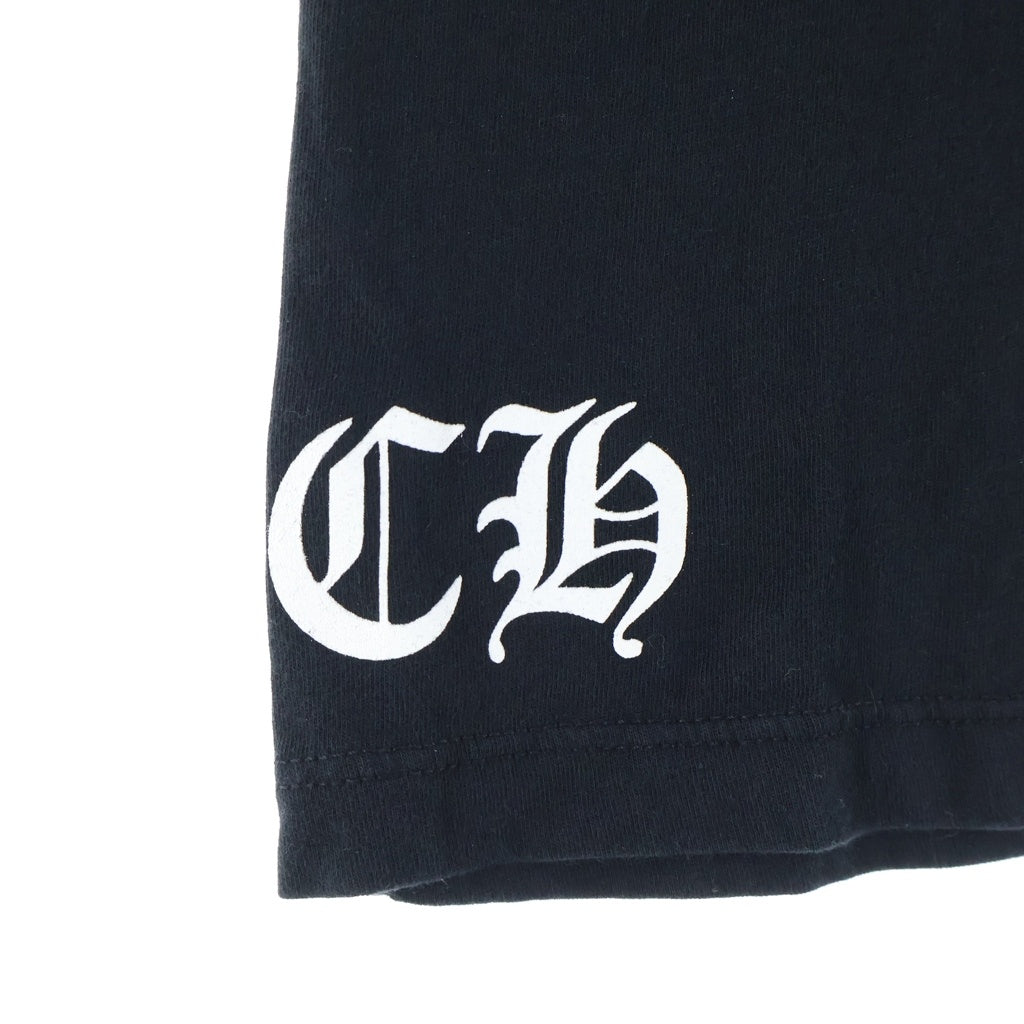 CHROME HEARTS(クロムハーツ) W CH PLUS S/S TEE CHプラスプリント クルーネック 半袖Tシャツ カットソー ブラック レディース