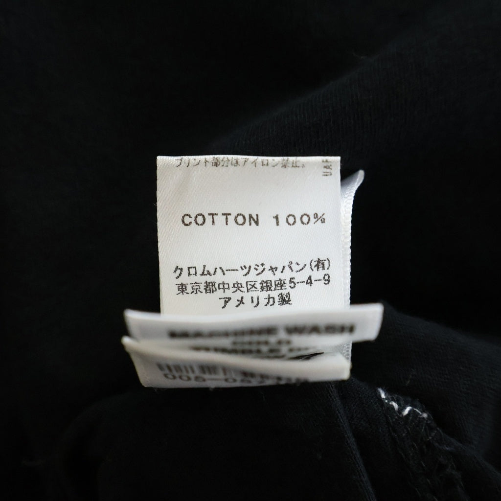 CHROME HEARTS(クロムハーツ) W CH PLUS S/S TEE CHプラスプリント クルーネック 半袖Tシャツ カットソー ブラック レディース
