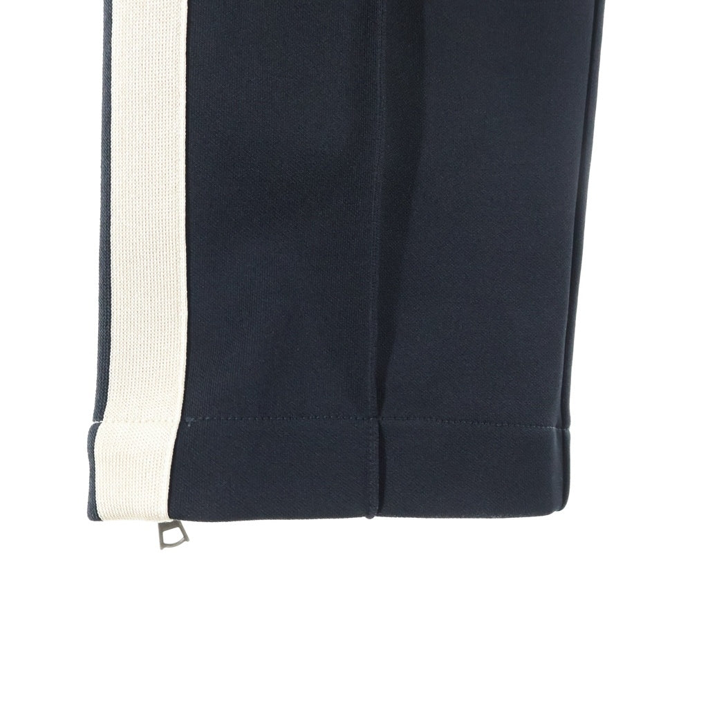 Palm Angels(パームエンジェルス) 24SS CLASSIC LOGO TRACK PANTS クラシック ロゴ エンブロイダリー サイドジップ トラックパンツ ブラック PMCJ020S24FAB001