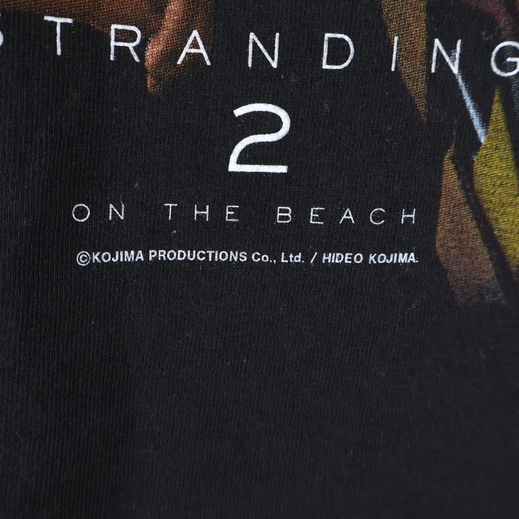 GEEKSRULE(ギークスルール) ×DEATH STRANDING 2: ON THE BEACH 15 SILKSCREEN PRINTING LS T-SHIRT 長袖Tシャツ