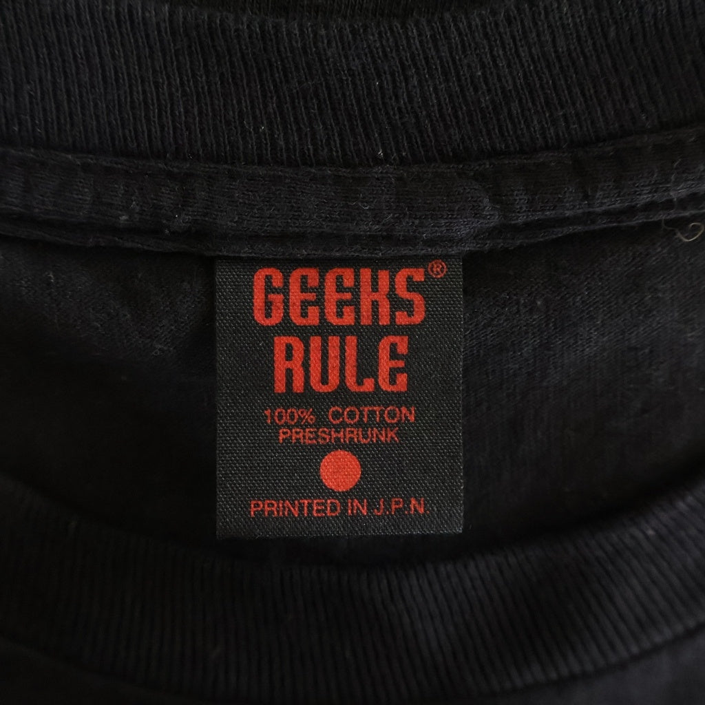 GEEKSRULE(ギークスルール) ×DEATH STRANDING 2: ON THE BEACH 15 SILKSCREEN PRINTING LS T-SHIRT 長袖Tシャツ