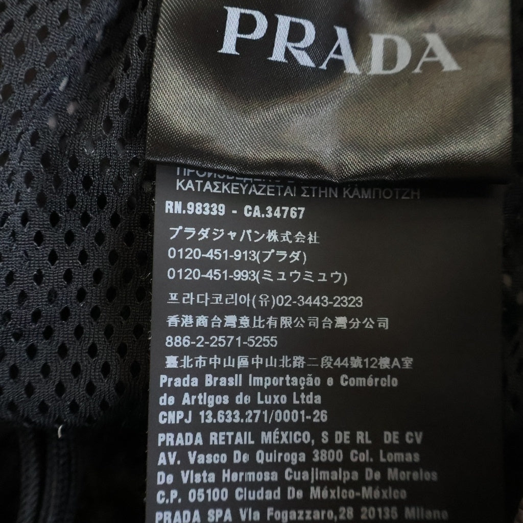 PRADA(プラダ) 19SS NYLON SHORTS ナイロンショーツ ハーフパンツ グレー UB354