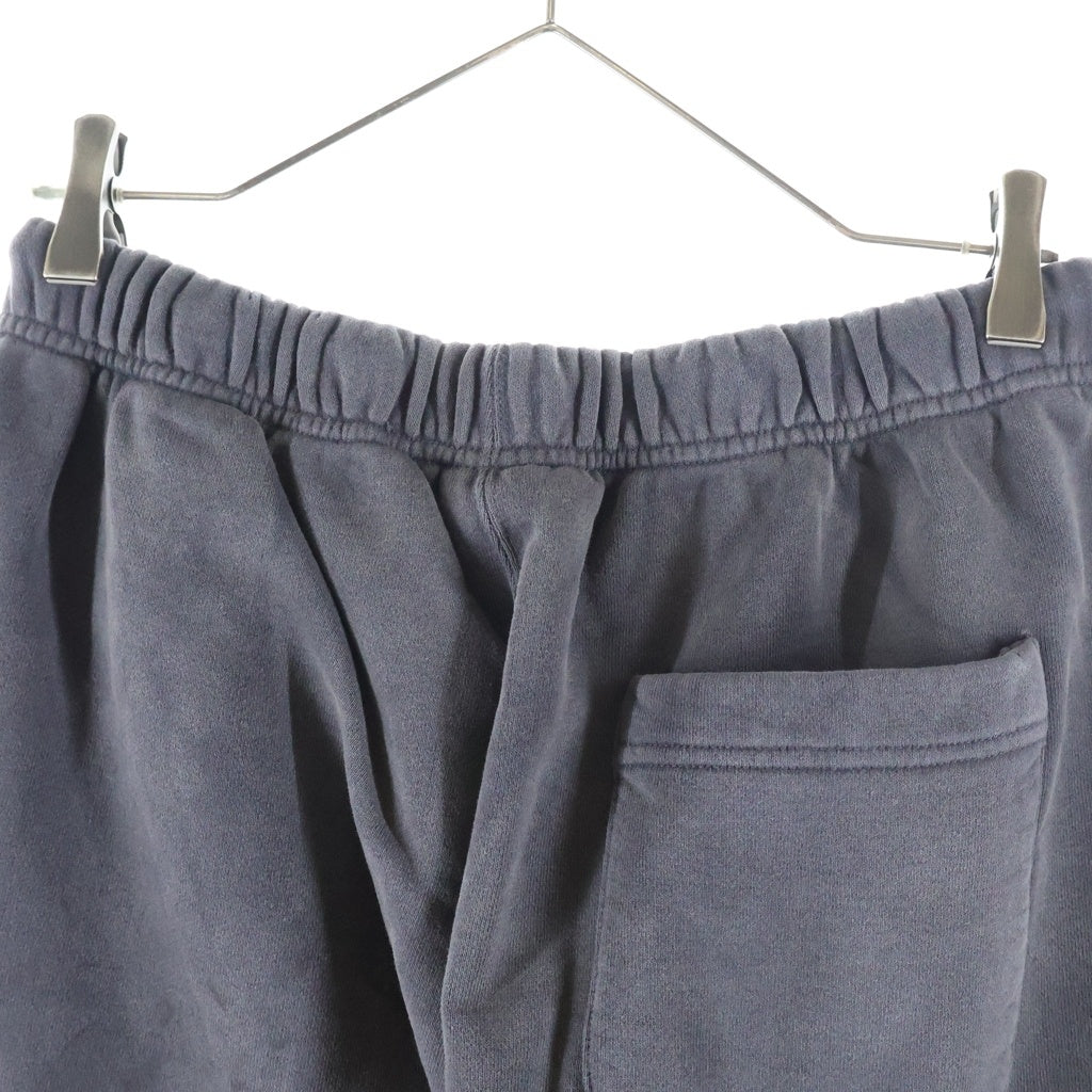 SAINT MICHAEL(セントマイケル) SWEAT PANTS LOVE AMONG / BLACK ロゴプリント ドローストリングスウェットパンツ ブラック SM-HR1-0000-061