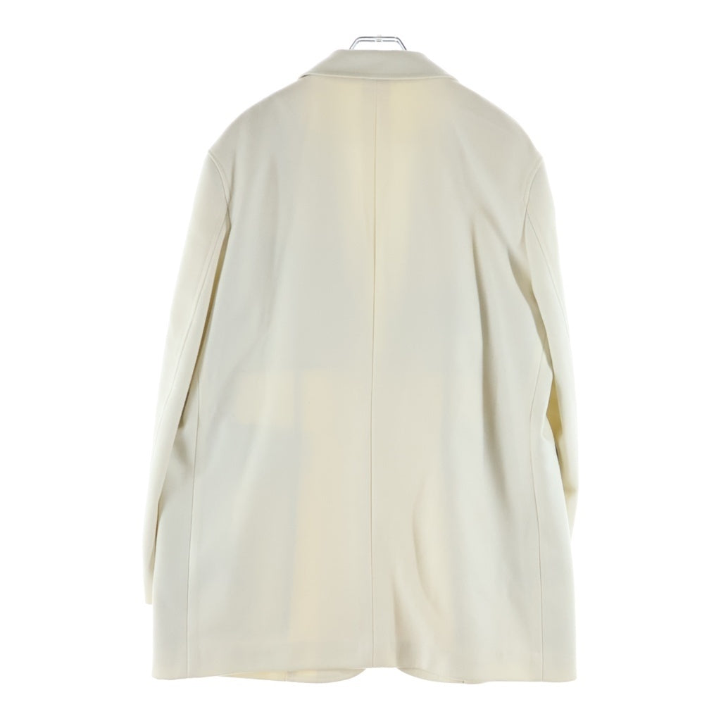 THE RERACS(ザ リラクス) 21AW Wool Single 1B Jacket ウール シングル1Bテーラードジャケット アイボリー 21FW-REJK-120-J