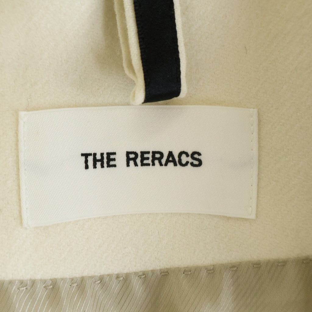 THE RERACS(ザ リラクス) 21AW Wool Single 1B Jacket ウール シングル1Bテーラードジャケット アイボリー 21FW-REJK-120-J
