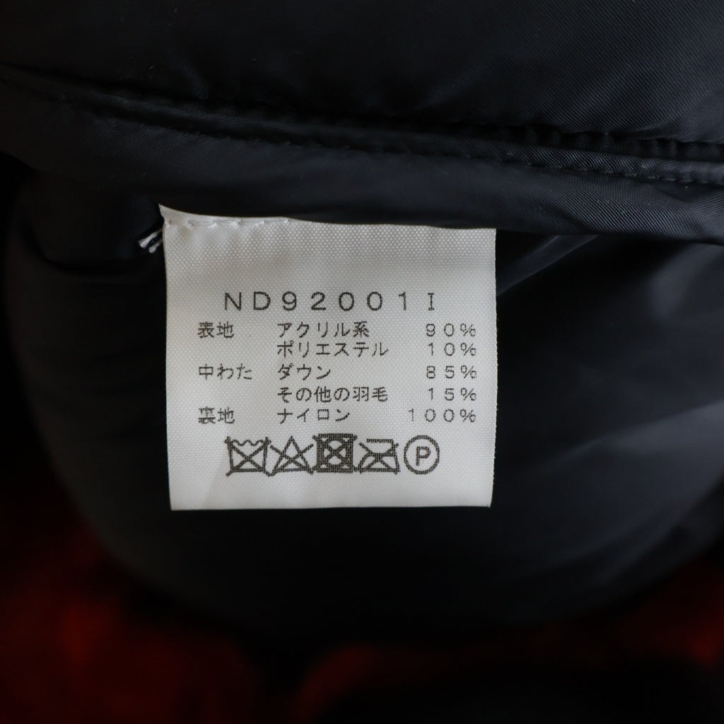 SUPREME(シュプリーム) 20AW ×THE NORTH FACE Faux Fur Nuptse Jacket ザノースフェイス フェイクファー ヌプシ ジップアップダウンジャケット レッド ND92001I