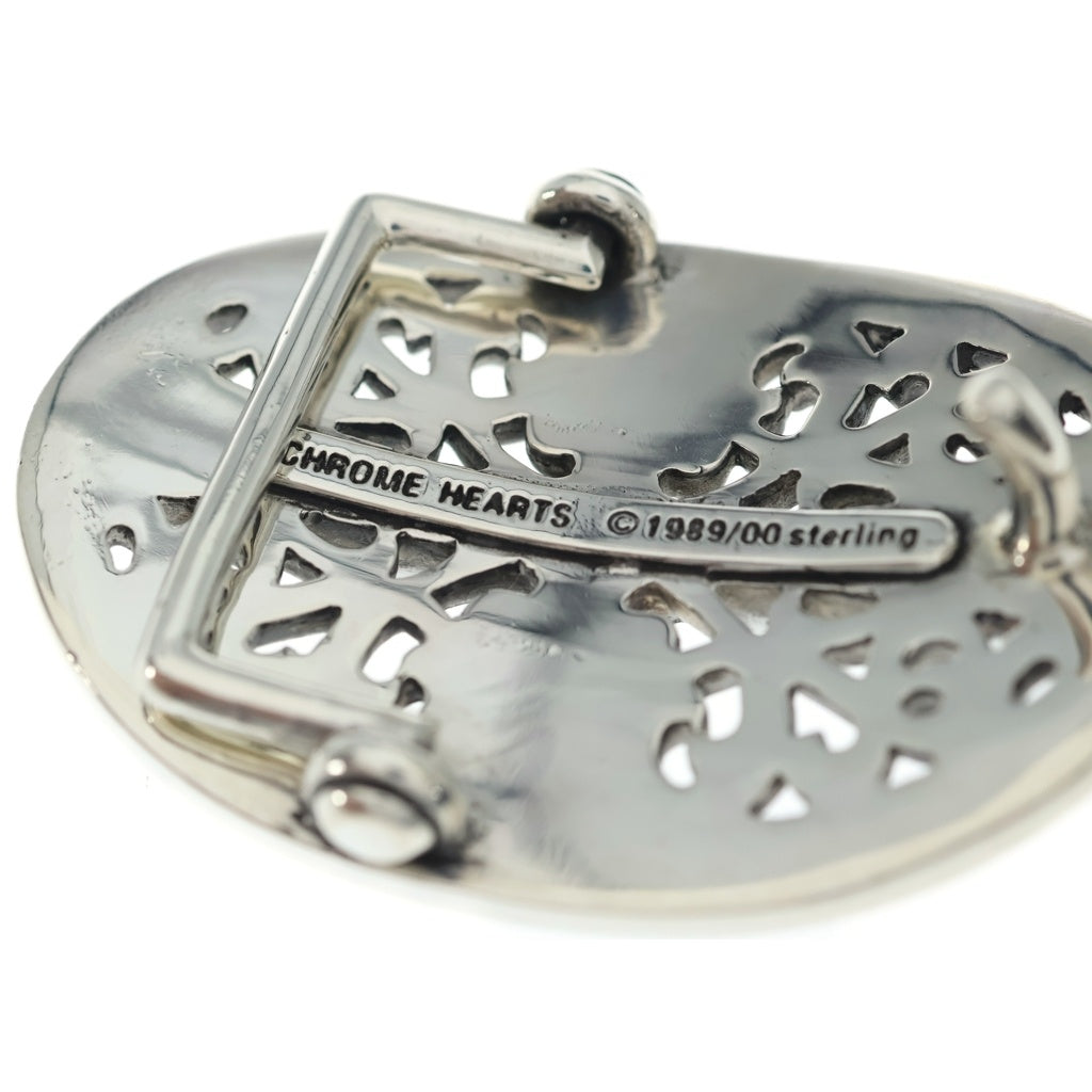 CHROME HEARTS(クロムハーツ) OVAL CROSS STRAP1.5クラシックオーバルクロスバックル シルバー BCA359