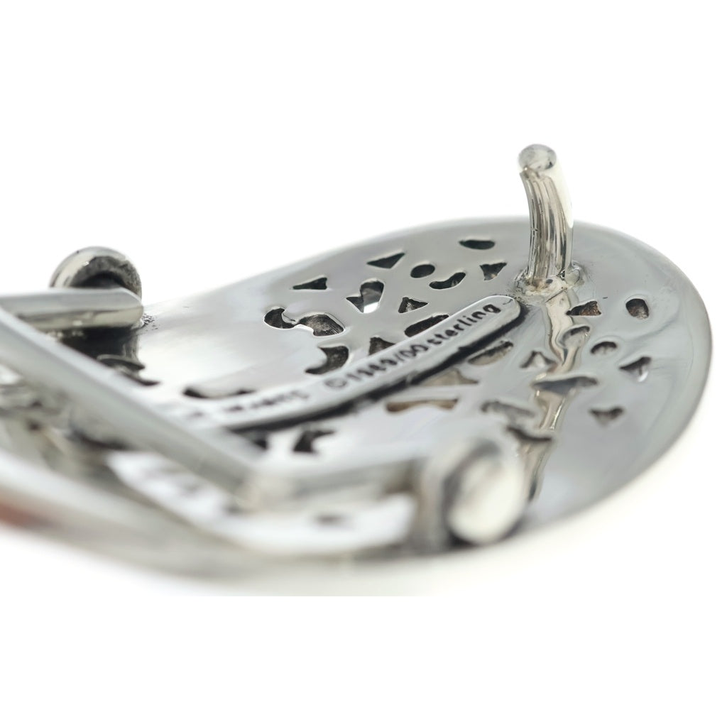 CHROME HEARTS(クロムハーツ) OVAL CROSS STRAP1.5クラシックオーバルクロスバックル シルバー BCA359