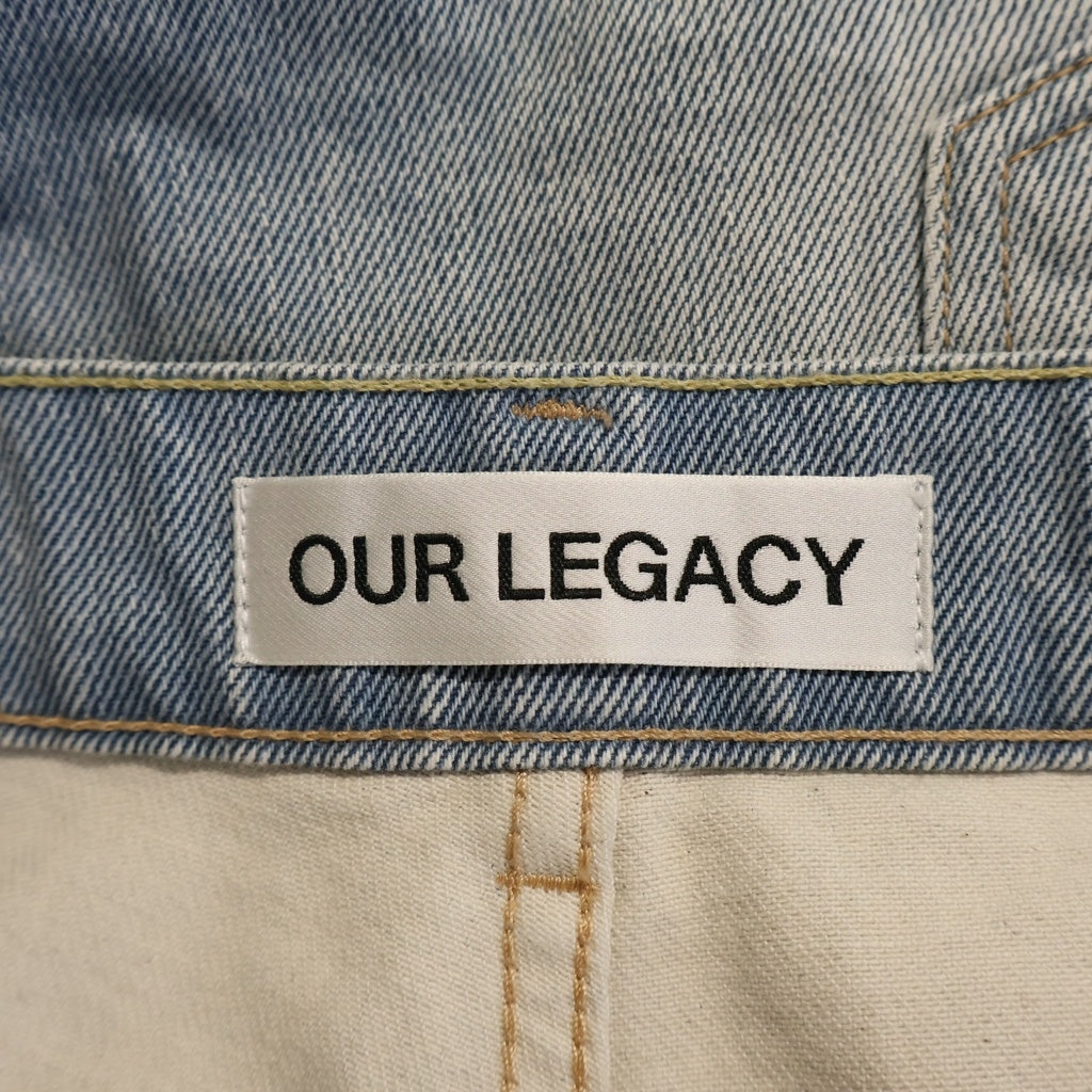 OUR LEGACY(アワーレガシー) VAST CUT ヴァストカット デニムストレートパンツ ライトインディゴ M2265VP