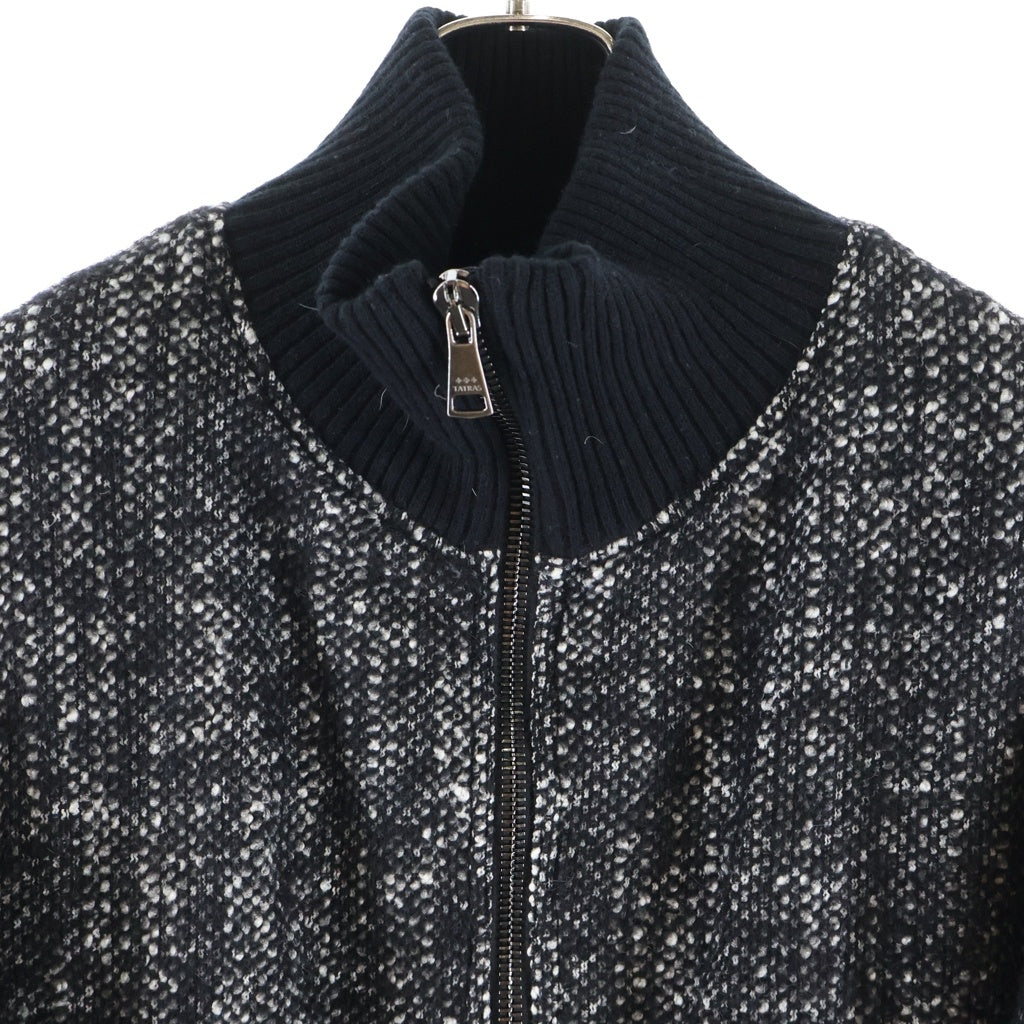 TATRAS(タトラス) 19AW CANAZEI ナイロン混 ウール ジップアップロングダウンブルゾン レディース ホワイト/ブラック LTA19A4699