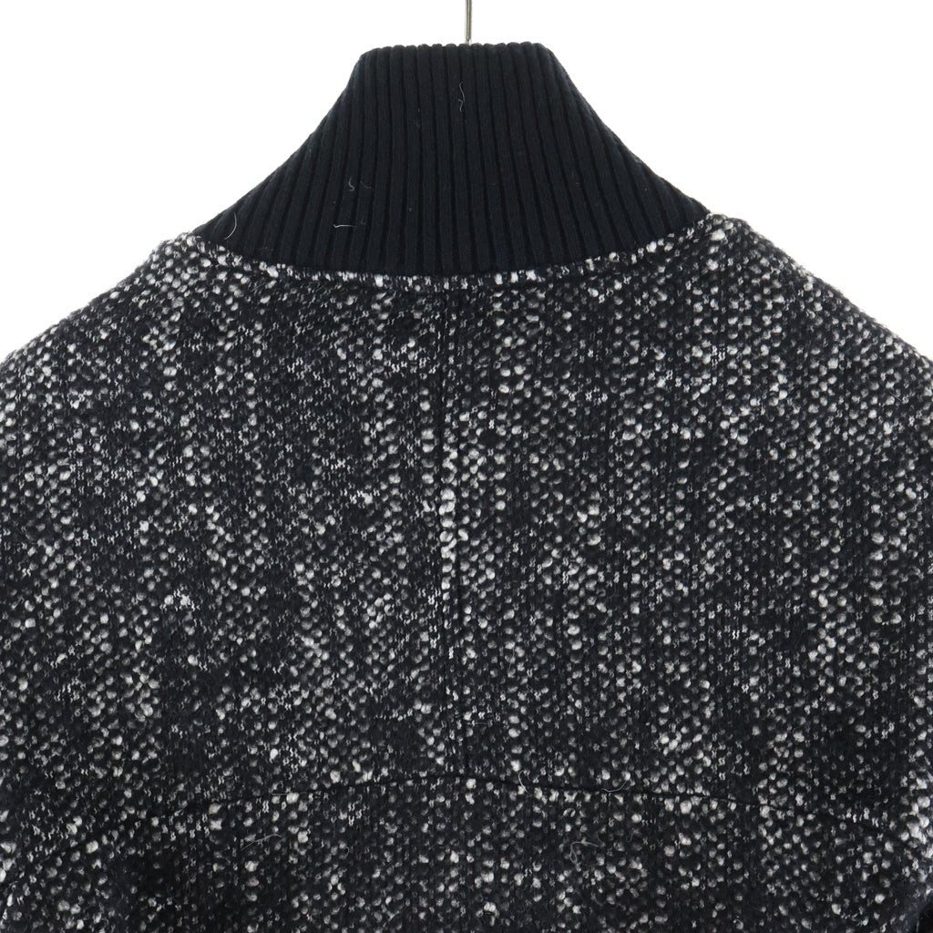 TATRAS(タトラス) 19AW CANAZEI ナイロン混 ウール ジップアップロングダウンブルゾン レディース ホワイト/ブラック LTA19A4699