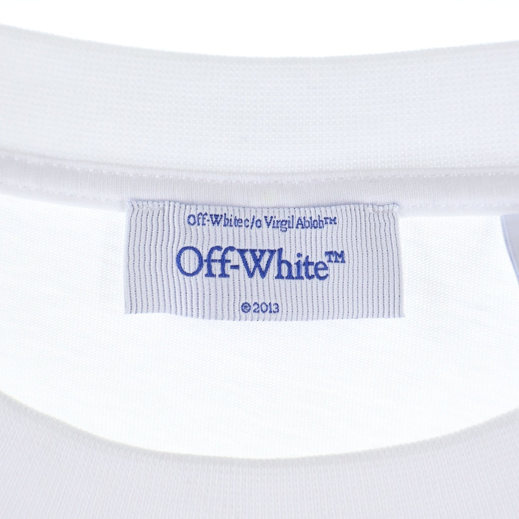 OFF-WHITE(オフホワイト) 26SS MILANO CITY GARMENTS SKATE T-SHIRT ミラノ フロントロゴ バックグラフィックプリントTシャツ 半袖クルーネックカットソー ホワイト 44MAA120S26J01G000