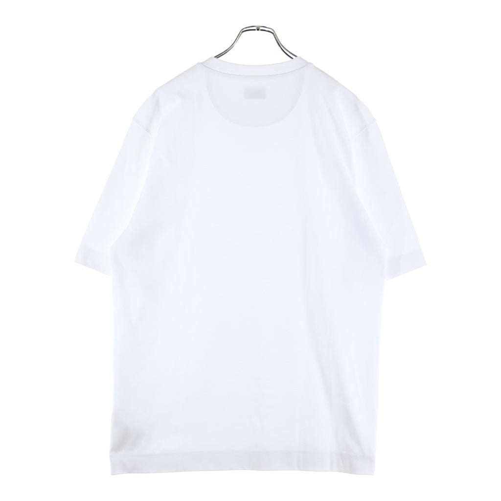 FENDI(フェンディ) 25SS METAL FF COTTON T-SHIRTS FFメタルロゴTシャツ 半袖クルーネックカットソー ホワイト FY0936 ARYY