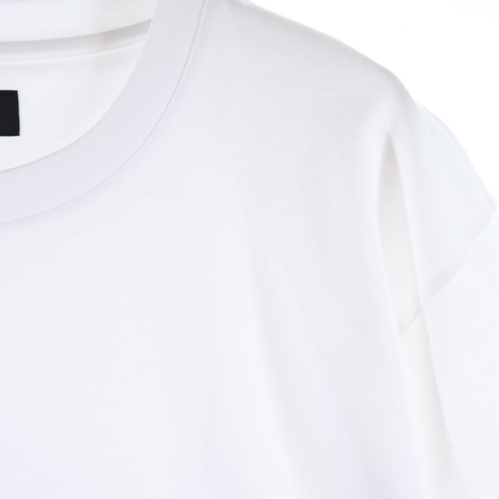 FENDI(フェンディ) 25SS METAL FF COTTON T-SHIRTS FFメタルロゴTシャツ 半袖クルーネックカットソー ホワイト FY0936 ARYY