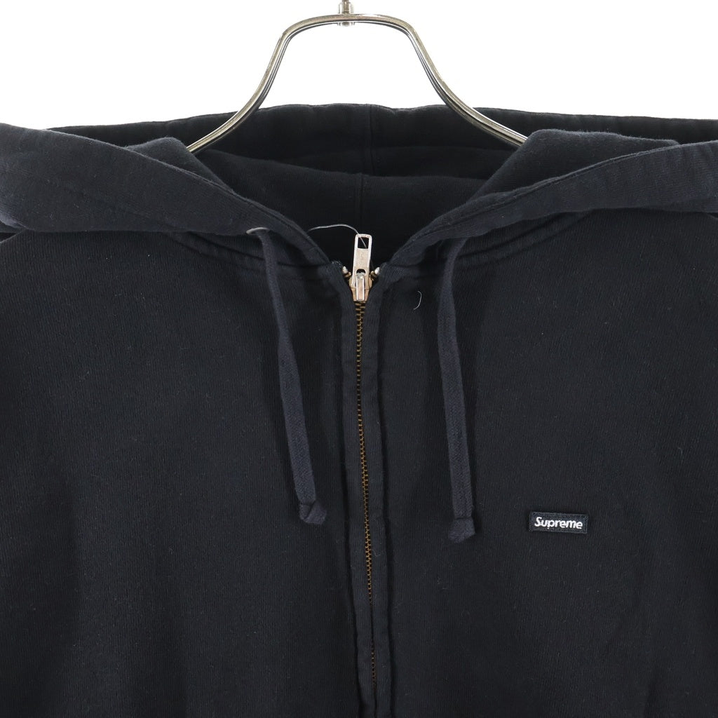 SUPREME(シュプリーム) 25AW Small Box Zip Up Hooded Sweatshirt スモールボックスロゴ スウェット ジップアップパーカー ブラック