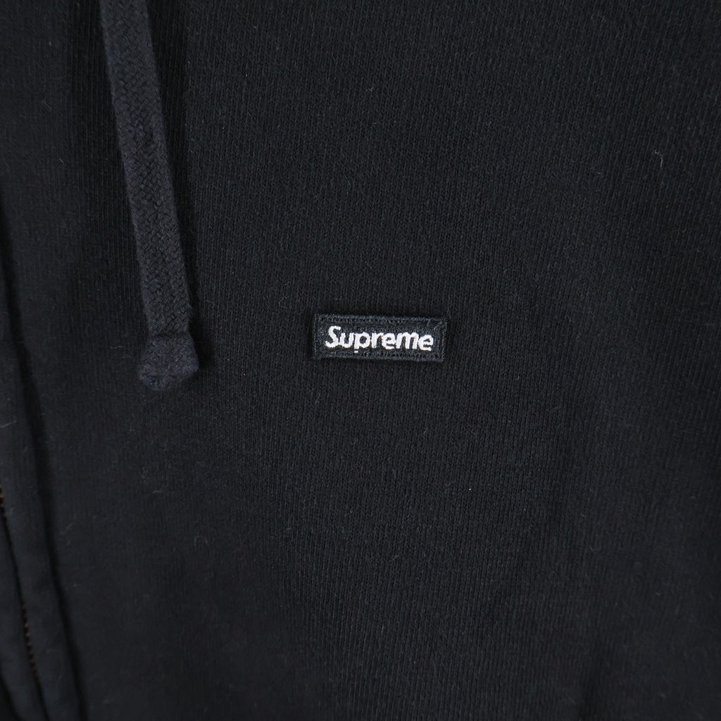 SUPREME(シュプリーム) 25AW Small Box Zip Up Hooded Sweatshirt スモールボックスロゴ スウェット ジップアップパーカー ブラック