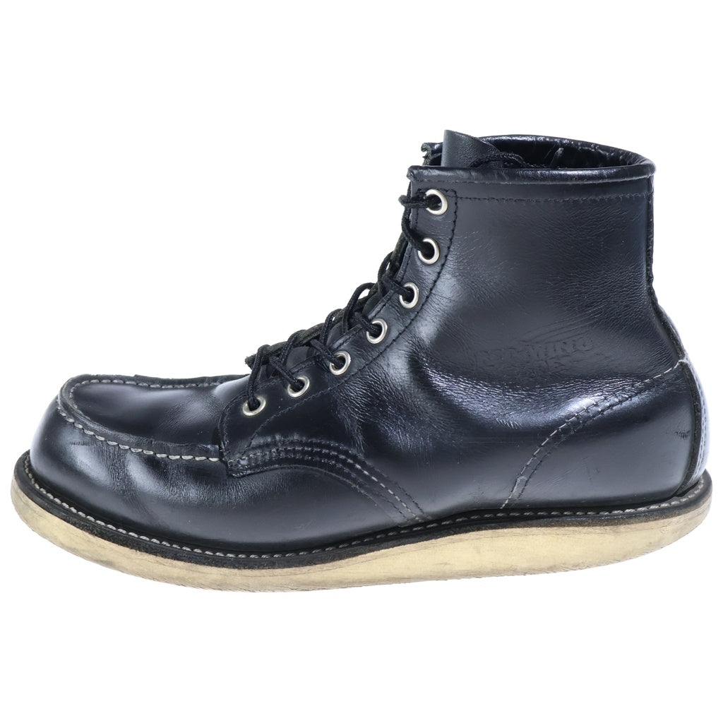 RED WING(レッド ウイング) IRISH SETTER BOOTS アイリッシュセッター モックトゥ レザー ワークブーツ ブラック 8179