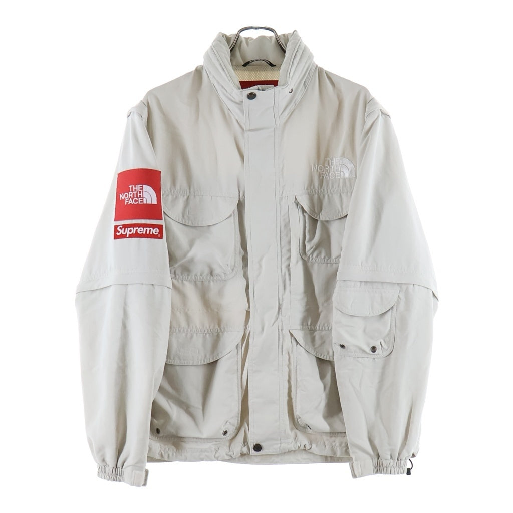 SUPREME(シュプリーム) 22SS ×THE NORTH FACE Trekking Convertible Jacket トレッキング コンバーチブル ナイロンジャケット ホワイト NF0A7WX4 A22AJ01CW