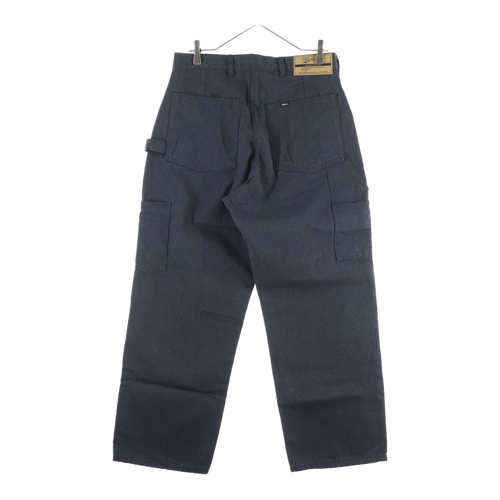 NEIGHBORHOOD(ネイバーフッド) 26SS DOUBLE KNEE DUCK PANTS ダックキャンバス ダブルニー パンツ ブラック 261AQNH-PTM03
