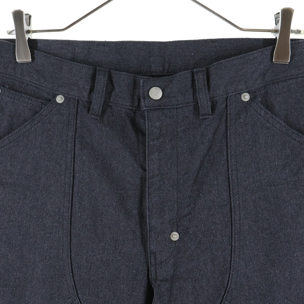 NEIGHBORHOOD(ネイバーフッド) 26SS DOUBLE KNEE DUCK PANTS ダックキャンバス ダブルニー パンツ ブラック 261AQNH-PTM03