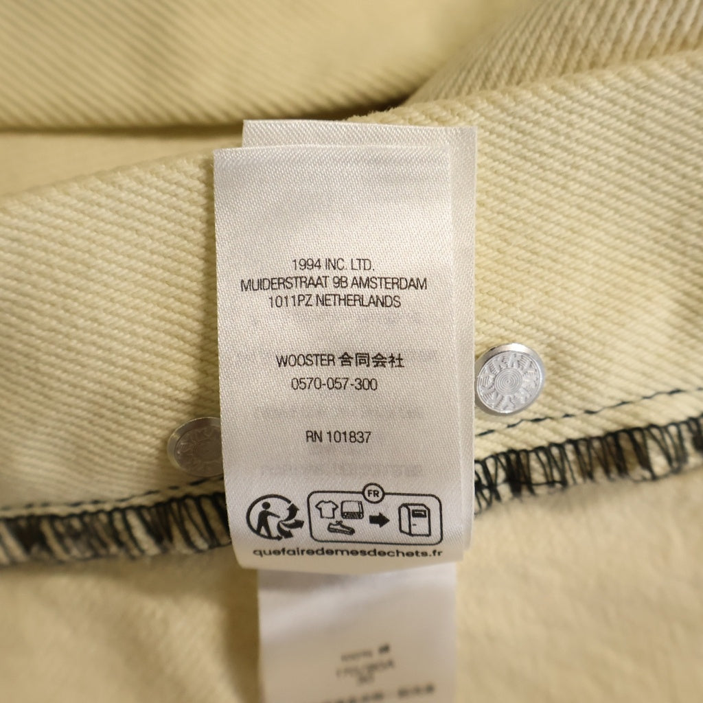SUPREME(シュプリーム) 23AW Regular Jean Bleached ブリーチド レギュラージーンズ デニムパンツ アイボリー