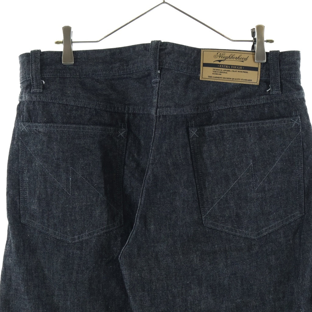 NEIGHBORHOOD(ネイバーフッド) 26SS LW DENIM PANTS ライトウェイト ストレートデニムパンツ ブラック 261AQNH-PTM05