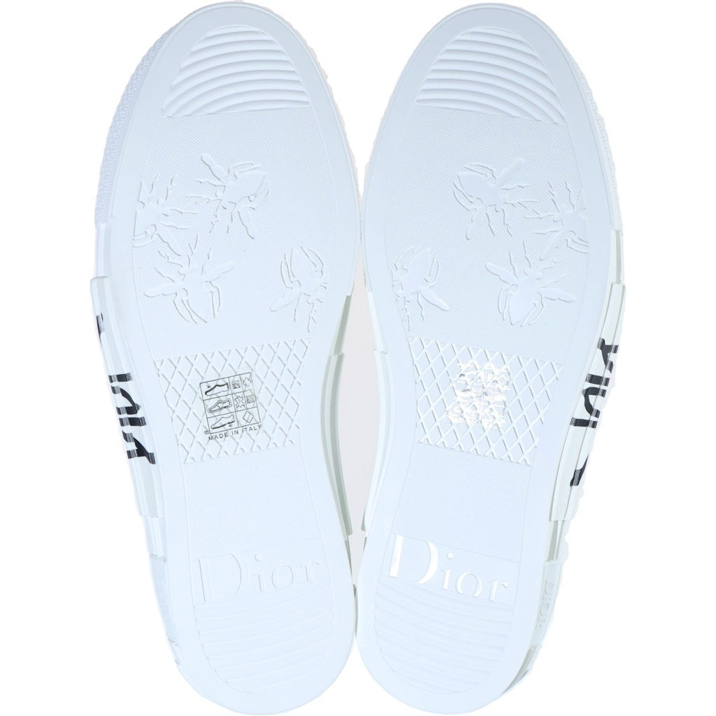 Christian Dior(クリスチャンディオール) 20AW ×SHAWN STUSSY B23 HIGH TOP ショーンステューシー ハイトップ ビーロゴワッペン刺繍 ハイカットスニーカー グレー 3SH118YYO